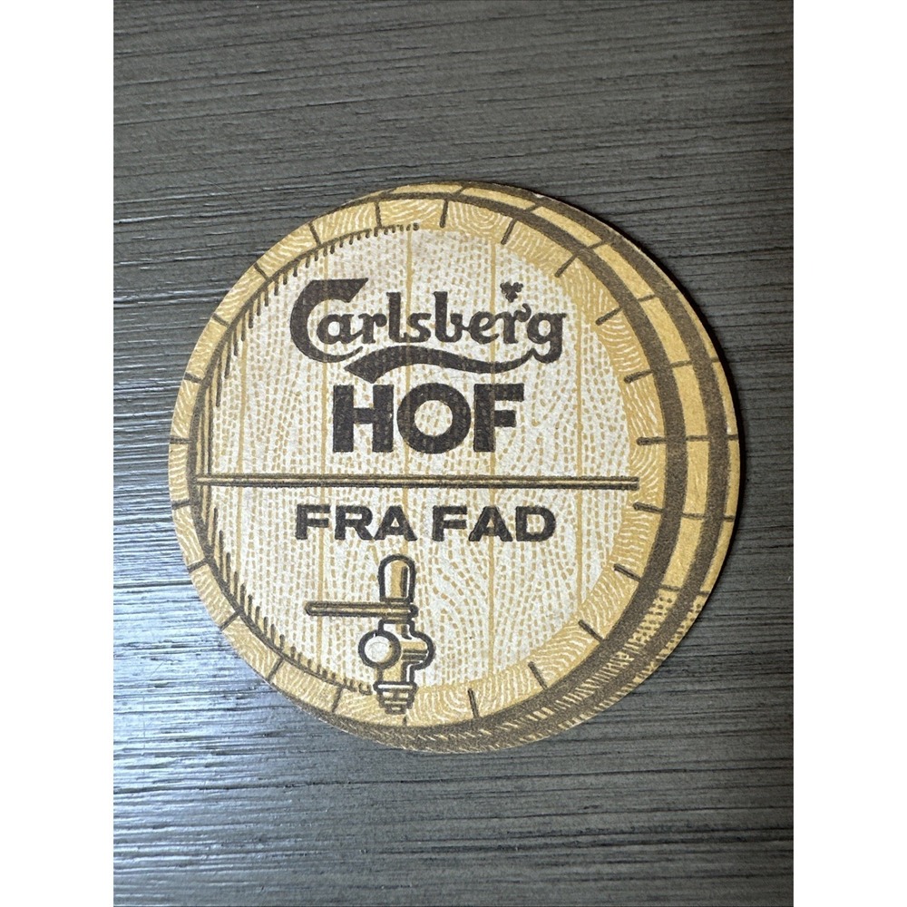Carlsberg‎ HOF FRAFAD Beer Coaster